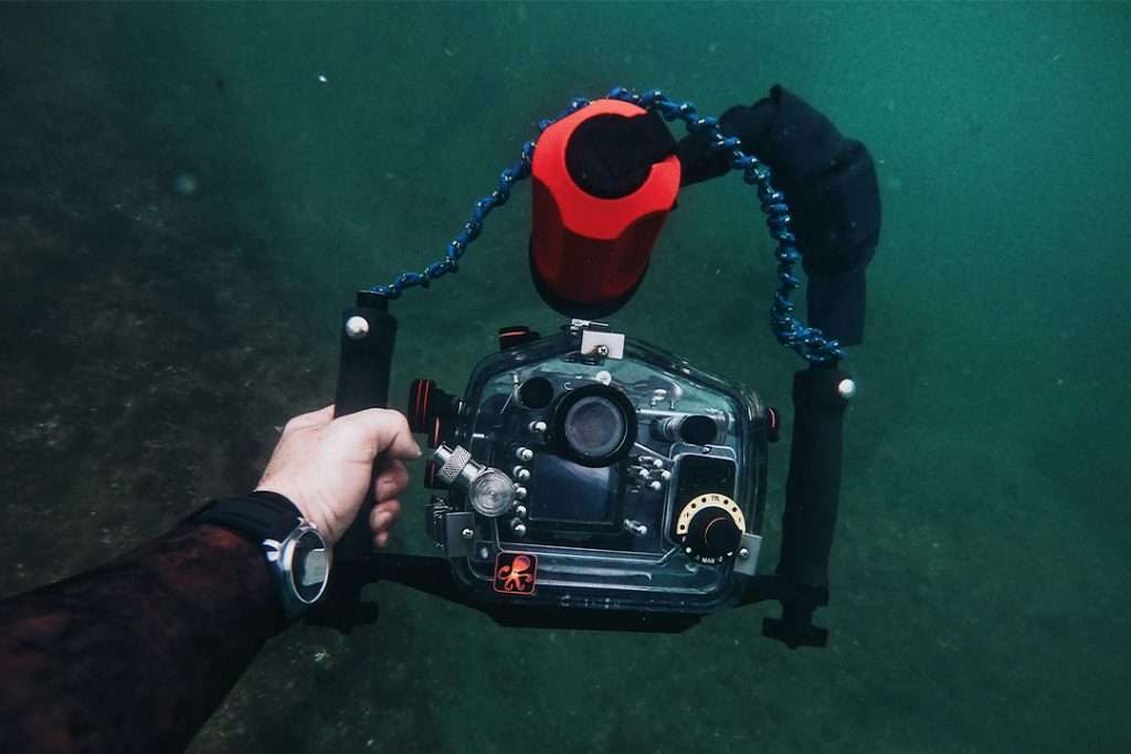 underwater camera equipment